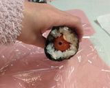 コンビニのフランクフルトでおにまき作り方7写真