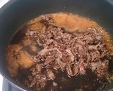 葉玉ねぎたっぷりの肉豆腐！！作り方3写真