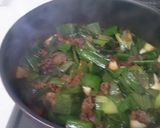 葉玉ねぎたっぷりの肉豆腐！！作り方4写真