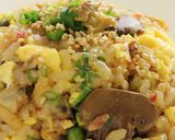 剥き身あさりの佃煮チャーハン【天狗缶詰】作り方9写真