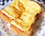 簡単★日曜の朝にふわふわの卵トースト★作り方6写真