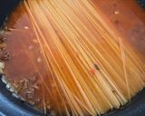 缶詰で簡単ミートソースワンポットパスタ。作り方5写真