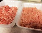 ふわっとした鶏ひき肉団子のお鍋作り方1写真