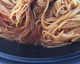缶詰で簡単ミートソースワンポットパスタ。作り方10写真