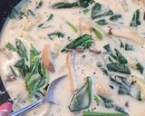 ＊ほうれん草のクリームパスタ＊作り方5写真