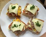 食パンで朝食簡単ピザ♡作り方8写真