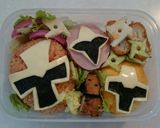 ニンニンジャー！簡単☆キャラ弁作り方9写真