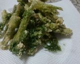 春5番目の山菜・シャクの天ぷら作り方7写真