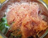 シャキシャキ食感鶏団子の油揚げ包み作り方3写真