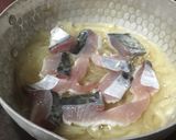 鰆と玉ねぎの卵とじ作り方2写真