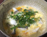 鰆と玉ねぎの卵とじ作り方3写真