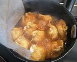シャキシャキ食感鶏団子の油揚げ包み作り方5写真