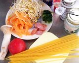 スピード☆かさましココナッツオイルパスタ作り方1写真