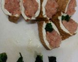 ボリューミー！厚揚げのひき肉詰め作り方4写真