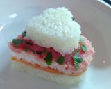 簡単♪ハートの押し寿司作り方5写真