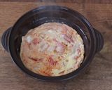 ヘルシーで簡単★トマトと卵のふわとろ蒸し作り方5写真