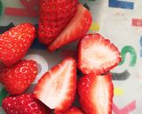 HM☆しっとり苺マフィン？カップケーキ作り方1写真