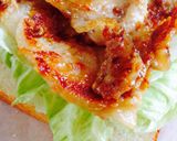 食欲全開！豚味噌漬け焼きのサンドイッチ作り方5写真
