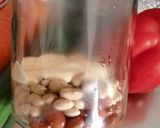 金時豆と煎り大豆で、マヨネーズ味ジャー作り方3写真