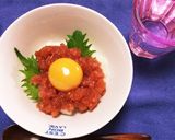 あんにゃのマグロのユッケ風♡作り方3写真