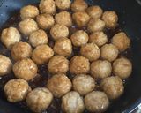業務スーパー☆やわらか煮豚の残り汁肉団子作り方3写真
