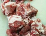 紫キャベツと豚肉のおろしポン酢バスタ作り方7写真