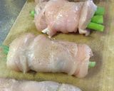 時短！ササミの明太子マヨ肉巻き作り方3写真