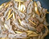 ほっこり♫牛肉とゴボウ、コンニャクの煮物作り方10写真