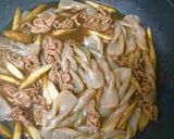 ほっこり♫牛肉とゴボウ、コンニャクの煮物作り方12写真