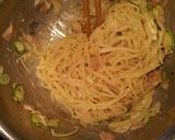 簡単！オイマヨねぎパスタ作り方3写真