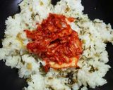ごま高菜とキムチ炒飯作り方3写真
