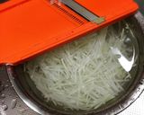 カリカリジャコの大根サラダ作り方1写真