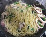 いか肝のペペロンチーノ♪作り方14写真