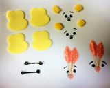 ディズニーツムツムキャラ弁キャラおかず♡作り方3写真