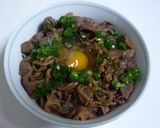 肉じゃがの残り汁でリメイク！牛丼！作り方9写真