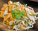 タイ風　ライスヌードル焼きそば作り方6写真