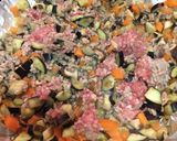 根菜の肉みそ丼♡作り方3写真