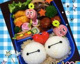 ディズニーツムツムキャラ弁キャラおかず♡作り方9写真