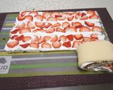 切ってビックリ！ロールショートケーキ作り方2写真