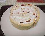 切ってビックリ！ロールショートケーキ作り方3写真
