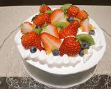 切ってビックリ！ロールショートケーキ作り方5写真