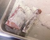 ✨　鮪のハラモのイカスミソース　✨作り方2写真