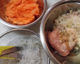 糸蒟蒻が入ってます♪鶏ハンバーグ作り方1写真