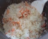 ダイエット(^0^;)カニの炊き込みご飯作り方3写真