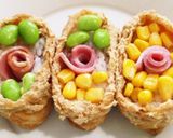 バラみたいな花丸ピーマンベーコン 簡単作り方11写真