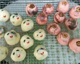 お祝い返しに～*紅白まんじゅう*～作り方5写真