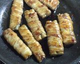 豚バラの新牛蒡肉巻き作り方5写真