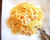 簡単☆定番☆トマトとチーズのパスタ作り方6写真