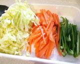 ご飯に合う!たっぷり野菜と豚肉の温玉のせ作り方1写真