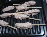 自家製シャキシャキつくね♪麺つゆ甘辛タレ作り方4写真